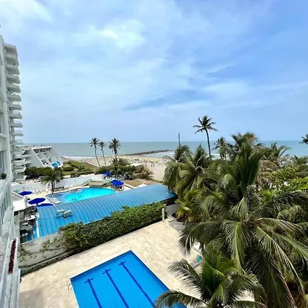 Vista Al Mar: Espacioso Apartamento Para 7 Personas * Cartagena